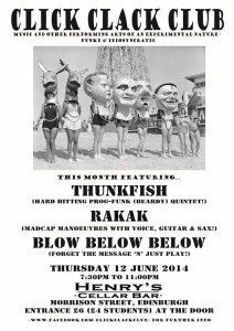 Thunkfish at Click Clack Club June 14